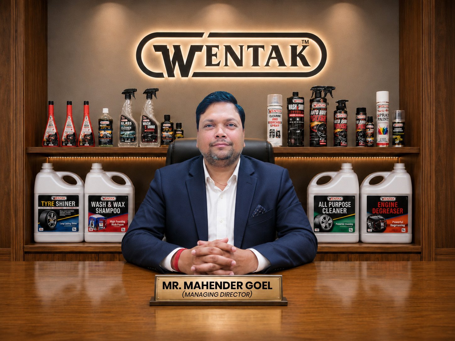 Mr. Mahender Goel - Managing Director of WENTAK