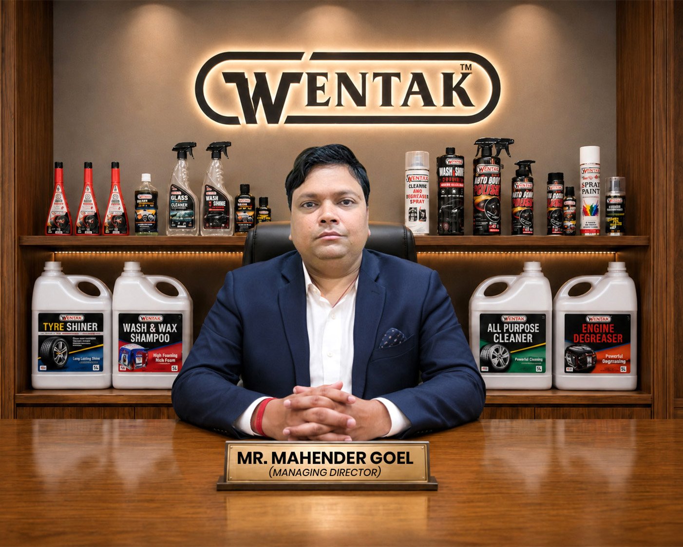 Mr. Mahender Goel - Managing Director of WENTAK